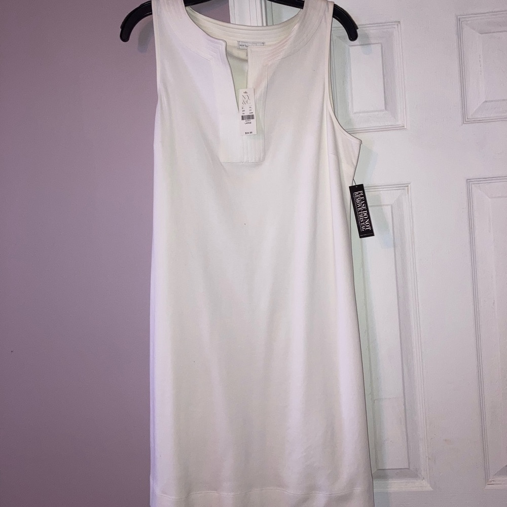 New York and Company White Dress